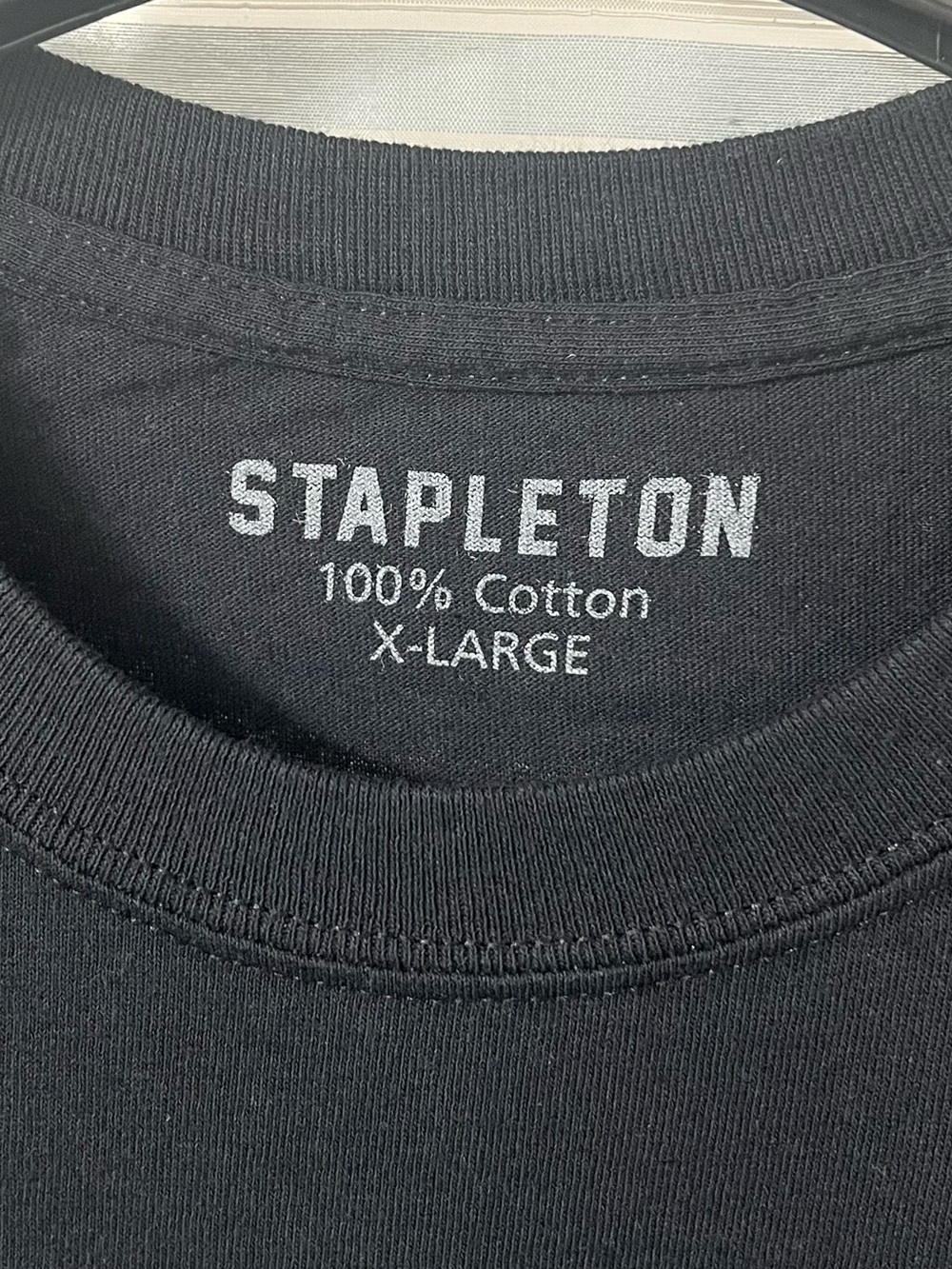 Chris Stapleton 'Whiskey And You' Short Sleeve Tee - Black with White Print - Picture 4 of 6
